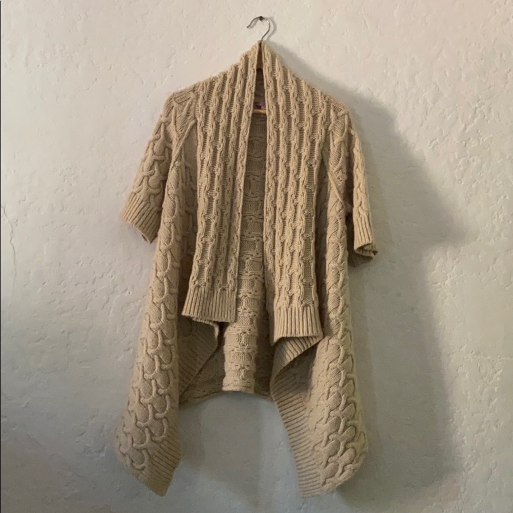 Calypso St Barth asym draped sweater!